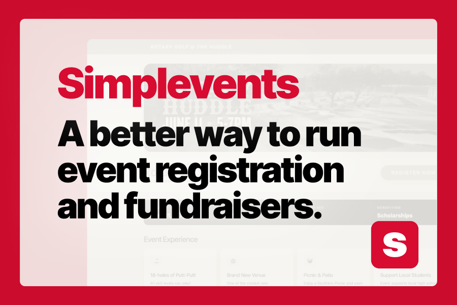 SimplEvents - Easy Event Registration and Fundraising